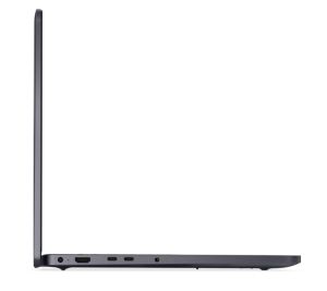 Лаптоп Dell Pro 16 PC16250, Intel 5 120U (10 cores, up to 5.0 GHz), 16" FHD+(1920x1200) 300nits AG, 8 GB: 1x8 GB, DDR5, 5600 MT/s, 512 GB TLC SSD, Intel Graphics, FHD HDR IR Cam and Mic, Wi-Fi 6E, FPR, Backlit Kb, Win11 Pro, Magnetite, 3Y PS