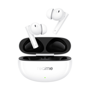 Безжични слушалки REALME Buds Air 5, Bluetooth 5.3, ANC, IPX5, Arcitc White