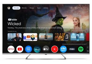 Телевизор Sharp 55JP7265E, 55" QLED Mini led Google TV, 4K Ultra HD 3840x2160 Frameless, AQUOS, DVB-T/T2/C/S/S2, Active Motion 1000, HDR10, Dolby Atmos, Dolby Vision, Google Assistant, HARMAN/KARDON, HDMI 2.1 with eARC, 3.5mm Headphone jack / line-out, US