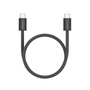 CANYON cable OnWire 60MG C-C 60W Magnet Braided 1m Black