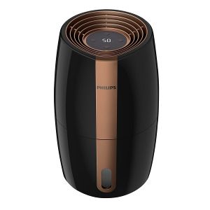 Овлажнител на въздух PHILPS HU2718/10 Series 2000, Непрекъснато овлажняване за до 15 часа приложение Air+ за помещение до 32 м² черен