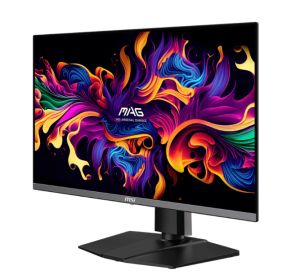 Монитор MSI MAG 272UP QD-OLED X24, 0.03ms, 240Hz, 3840 x 2160 (UHD), 16:9, NVIDIA G-SYNC, 99% DCI-P3, VESA DisplayHDR True Black 400, AG, DP(1.4a), 2xHDMI 2.1, TypeC (DP alt. w/15W PD), Pivot, Heigh Adj., VESA, Black, 8kg
