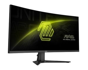 Монитор MSI MAG 346CQ, 34", 1ms, 180Hz, Rapid VA, 3440 x 1440 (UWQHD), 21:9, CURVE 1500R, AMD FreeSync Premium, 75% DCI-P3, AG, HDR Ready, 300 nits, 4000:1, DCR 100M:1, DP(1.4a), 2xHDMI 2.0b, Tilt, VESA, Black, 6.3kg