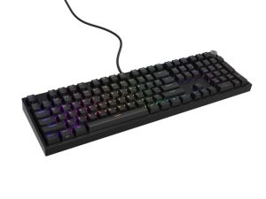 Клавиатура Genesis Mechanical Gaming Keyboard Thor 404 Black RGB Backlight Outemu Peach Silent, US Layout