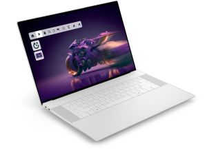 Лаптоп Dell 16 Premium DA16250, Intel Ultra 7 255H (16 Cores, up to 5.1GHz Turbo), 16.3", Touch 4K OLED, 400 nit, 48-120Hz, 32GB, LPDDR5X, 7467MT/s, integrated,, 1TB M.2 SSD, NVIDIA RTX 5060, 8GB GDDR7, FHD IR Cam and Mic, Wi-Fi 7, FPR, Backlit Kb, Win11 