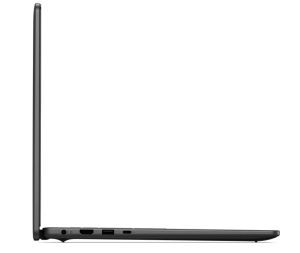 Лаптоп Dell 16 DC16250, Intel Core 5 120U (10 cores, up to 5.0 GHz), 16.0" FHD+(1920x1200) AG, 300nits, 16GB, 2x8GB, DDR5, 5200 MT/s, 512GB M.2 PCIe, Intel Graphics, Cam, FPR, Wi-Fi 6, Backlit Kb, Win 11 Pro, Carbon Black, 3Y PS