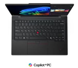 Лаптоп Lenovo ThinkPad T14s G6 Snapdragon X Elite X1E-78-100 (up to 3.4GHz, 42MB), Qualcomm Hexagon NPU, 32GB LPDDR5x-8448, 1TB SSD, 14" WUXGA (1920x1200) IPS AG, Touch, Qualcomm Adreno, FHD&IR Cam, Backlit KB, WLAN, BT, 3 cell, FPR, Win11Pro, 3Y Premier