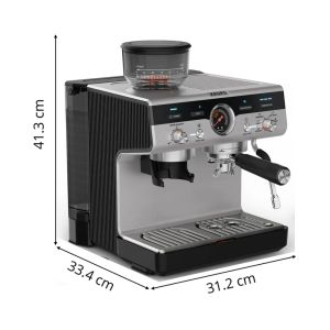 Кафемашина Krups XP804T10 Esp Pump+Grinder Precision Plus