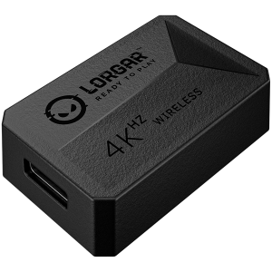 LORGAR MSE90W, Magnesium Alloy Wireless Gaming Mouse Elite, Black