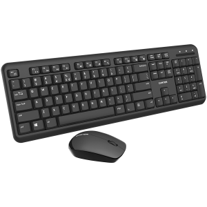 CANYON SET-W20 EN/BG Keyboard+Mouse Velvet Wireless Black