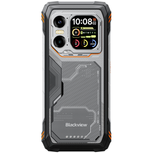Blackview XPLORE 1 Rugged Phone 6.78" FHD+ + 2.01" Secondary , 16+512GB Dimensity 7050 50+64MP,Night Vision , Android 15 , 20000mAh + 55W , 5G , Orange, Rugged , MIL-STD)