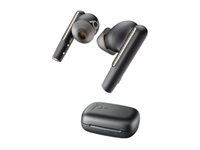 HP Poly Voyager Free 60 UC M Carbon Black Earbuds +BT700 USB-C Adapter +Basic Charge Case