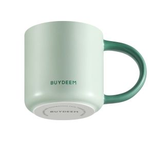BUYDEEM Ceramic Mug 300 ml, model CD1018, color Cozy Greenish