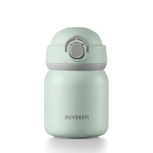 BUYDEEM Stainless Steel Thermos Bottle 200 ml, model TAN200, color Cozy Greenish