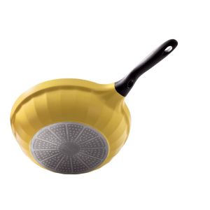 BUYDEEM Cast Aluminum Nonstick Frying Pan 30 cm, model CP102, color Mellow Yellow