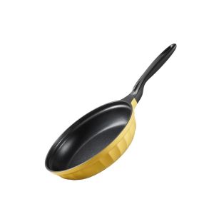 BUYDEEM Cast Aluminum Nonstick Frying Pan 25 cm, model CP151, color Mellow Yellow