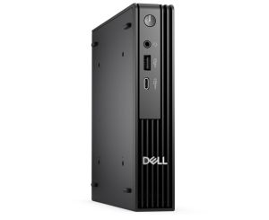 Настолен компютър Dell Pro Micro QCM1255, AMD Ryzen 5 8500GE (6 cores, up to 5.0GHz), 16 GB: 1 x 16 GB, DDR5, up to 4800 MT/s, 512GB SSD, Integrated Graphics, Wi-Fi 6, Bulgarian Keyboard&Mouse, 65W, Win 11 pro, 3Y PS