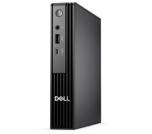 Настолен компютър Dell Pro Micro QCM1255, AMD Ryzen 5 8500GE (6 cores, up to 5.0GHz), 16 GB: 1 x 16 GB, DDR5, up to 4800 MT/s, 512GB SSD, Integrated Graphics, Wi-Fi 6, Bulgarian Keyboard&Mouse, 65W, Ubuntu, 3Y PS
