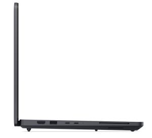 Лаптоп Dell Pro Max 14 MC14250, Intel 7 255H (24MB, 16 cores, up to 5.10 GHz Turbo), 14.0" FHD+(1920x1200) 300nits AG, 16GB: 1x16GB, DDR5, 7500 MT/s, LPCAMM, 512GB, UMA Graphics, FHD+IR Cam, and Mic, Wi-Fi 7, FPR, Backlit Kb, Win11 Pro, Magnetite, 3Y PS