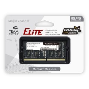 Памет TEAM ELITE 8GB DDR4 2400MHz  SO-DIMM - TED48G2400C16-S01