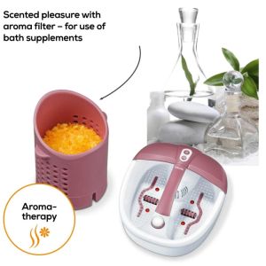 Масажор Beurer FB 35 Foot spa with aromatherapy, Foot spa with pedicure, temperature control, massage & magnetic field application; 3 attachments; 3 functions