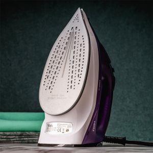 Ютия Oliver Voltz OV51050E, 2400W, 220 ml, Самопочистване, Сухо гладене, Лилав/Черен