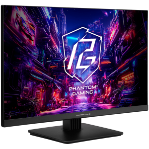 Монитор ASROCK PG27FFT1B, 27" IPS, FullHD (1920x1080) 180Hz, 16:9, 1ms, 1000:1, 450 cd/m2, AMD FreeSync, Speaker 2x2W, 2xHDMI, DP, Black