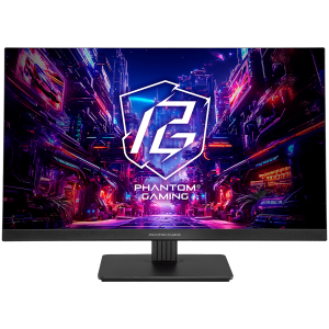 Монитор ASROCK PG27FFT1B, 27" IPS, FullHD (1920x1080) 180Hz, 16:9, 1ms, 1000:1, 450 cd/m2, AMD FreeSync, Speaker 2x2W, 2xHDMI, DP, Black