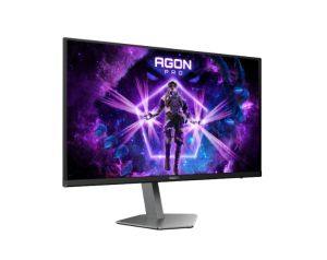 Монитор AOC AGON Pro AG276UZD, 26.5" QD-OLED, 4K UHD (3840x2160) 240Hz, 16:9, 0.03ms, 1000cd/m2, 1.5M:1, Adaptive Sync, Speaker 2x5W, 2xHDMI, DP, USB-C, USB hub, Black