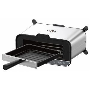 Мултифункционален уред за готвене 4в1 Oliver Voltz OV51015R, 1700W, 240x225 мм, Защита от прегряване, Инокс/Черен