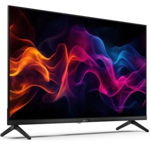 Телевизор Sharp 32GF3265E, 32" Full HD QLED Google TV, 1920x1080 Frameless, 1 000 000:1, Active Motion 400, DVB-T/T2/C/S/S2, HDR10, Speaker 2x8W, Dolby Digital, Google Cast, HDMI (ARC/CEC), CI+, 3.5mm Headphone jack / line-out, RJ 45, 2xUSB, Wi-Fi, Blueto