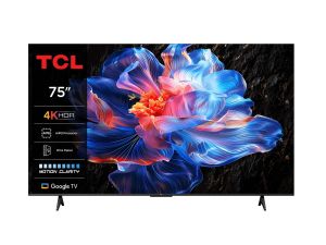 Телевизор 75" TCL 75P6K, 4K UHD LED, SmartTV, Google TV, 60Hz, WiFi 5, Black
