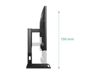 Монитор AOC Q27P4U, 27" IPS, QHD (2560x1440) 120Hz, 16:9, 4ms, 350cd/m2, 1500:1, Adaptive Sync, Speaker 2x2W, 2xHDMI, DP, USB hub, Black