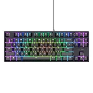 Клавиатура TRUST GXT864 Cada TKL Gaing Keyboard US