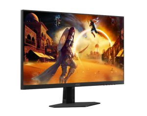 Монитор AOC Q24G4RE, 23.8" Fast IPS, QHD (2560x1440) 180Hz, 16:9, 0.5ms, 300cd/m2, 1000:1, Adaptive Sync, HDMI, DP, Black/Red