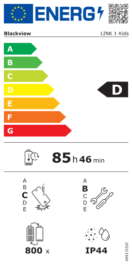 Таблет BLACKVIEW LINK 1 Kids, WiFi 4/64GB 8.68", Dreamy Purple