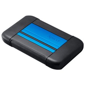 Външен диск 4TB APACER AC633 (AP4TBAC633U-1), 2.5", SATA, USB 3.2 Military-Grade Shockproof Portable Hard Drive