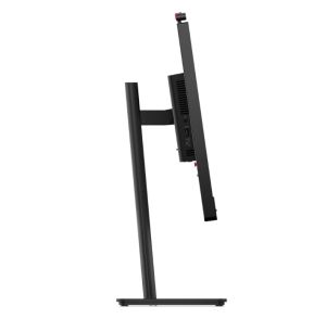 Монитор LENOVO ThinkVision T27QD-4v (64B8UAT1EU), 27" IPS, QHD (2560x1440) 120Hz, 16:9, 4ms, 350cd/m2, 1500:1, webcam (5MP, IR+RGB), Microphone, Speakers 2x5W, HDMI, DP, USB hub, RJ45, Eclipse Black