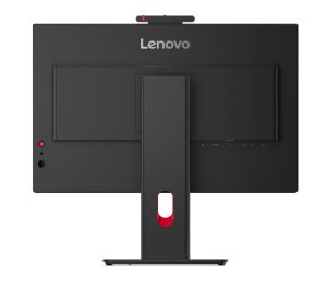 Монитор LENOVO ThinkVision T27QD-4v (64B8UAT1EU), 27" IPS, QHD (2560x1440) 120Hz, 16:9, 4ms, 350cd/m2, 1500:1, webcam (5MP, IR+RGB), Microphone, Speakers 2x5W, HDMI, DP, USB hub, RJ45, Eclipse Black