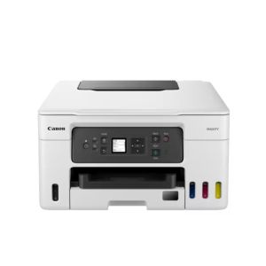 Мастилоструйно многофункционално устройство Canon MAXIFY GX3040 All-In-One, White&Black + Canon GI-46 PGBK