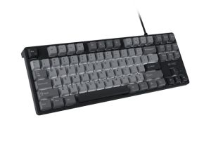 Геймърска клавиатура FURY Kanabo K2 (NFU-2386), Wired, Mechanical Linear Switch, White backlight, US layout, USB, Black-Grey