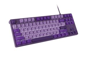 Геймърска клавиатура FURY Kanabo K2 (NFU-2351), Wired, Mechanical Linear Switch, White backlight, US layout, USB, Violet
