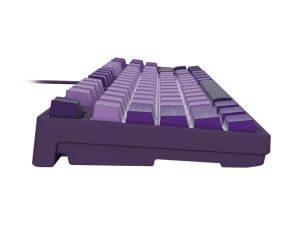 Геймърска клавиатура FURY Kanabo K2 (NFU-2351), Wired, Mechanical Linear Switch, White backlight, US layout, USB, Violet