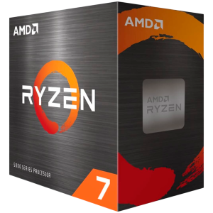 AMD CPU Desktop Ryzen 7 8C/16T 5700X (3.4/4.6GHz Boost,36MB,65W,AM4) MPK, with Wraith Stealth Cooler
