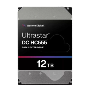 HDD 12TB WD Ultrastar DC HC555 (WUH722012CLE6L4), 3.5" SATA 6Gb/s, 7200 rpm, 512MB
