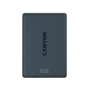 CANYON magnetic power bank OnPower 500 PD20W 5000mAh Aluminium Interstellar Black