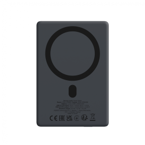 CANYON magnetic power bank OnPower 500 PD20W 5000mAh Aluminium Interstellar Black