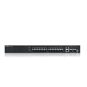 Комутатор ZyXEL XGS2220-30F, L3 Access Switch, 24x1G SFP, 2x10mG RJ45, 4x10G SFP+ Uplink, incl. 1 yr NebulaFlex Pro