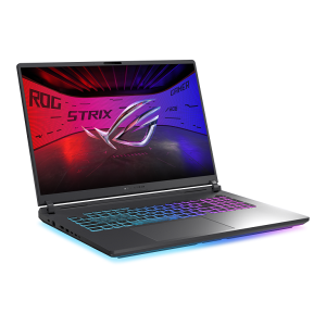 Лаптоп ASUS ROG Strix G18 (2025) G815LP-S9024, 18'' WQXGA (2560x1600) 240Hz, Intel® Core™ Ultra 9 275HX (up to 5.40GHz, 24 ядра), NVIDIA GeForce RTX5070 8GB GDDR7, 32GB DDR5, 2TB SSD M.2, 4-Zone RGB, noOS, Eclipse Gray - 90NR0LK1-M002Z0