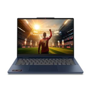 Лаптоп LENOVO IdeaPad 5 2-in-1 14AGP11, 14" WUXGA (1920x1200) Touch, AMD Ryzen™ AI 7 445 (2.0GHz up to 4.6GHz, 6 ядра), 32GB DDR5, 1TB SSD M.2, Pen, Windows 11 Home, Cosmic Blue - 83UH0027BM